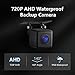 Eonon A0125 Backup Camera Wide Angle 140° Waterproof Rearview Video Cameras, Compatible with Eonon Android Car Stereos GMA12S,UA12S-PLUS,E46A12S,VWA12S,E90A12S,Q80SE