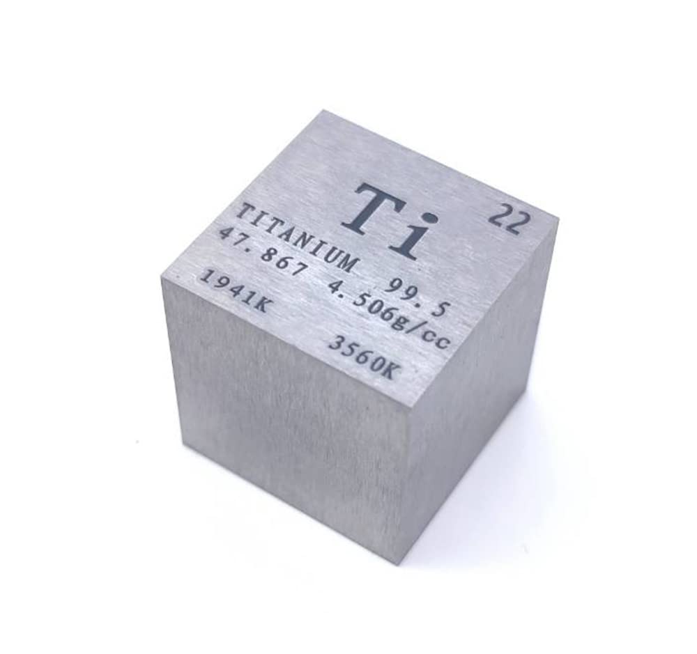 Amazon.co.jp: チタンキューブ 1インチ チタンブロック メタル
