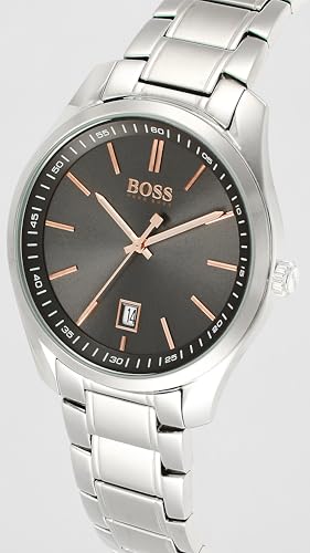 Image of BOSS Hugo Stainless Steel Circuit Analog Gray Dial Men's Watch-1513849