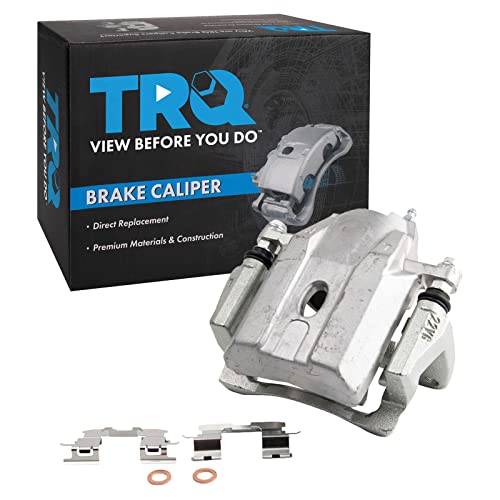 Image of TRQ Front Left Brake Caliper w /Bracket Drivers Side | For 2004-2009 Toyota Prius