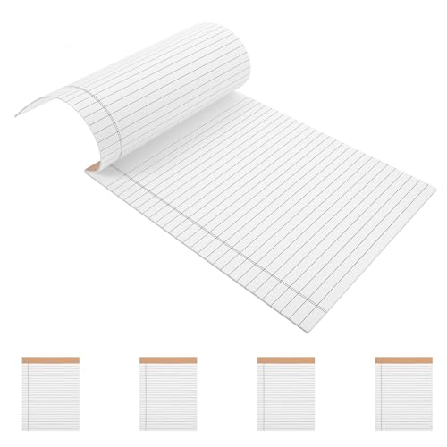 Papel Rayado Legal Blanco en el cuaderno de notas Ipetboom pack de 5 unidades