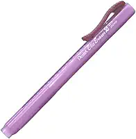 Pentel, Borracha Clic Eraser Transparente Rosa