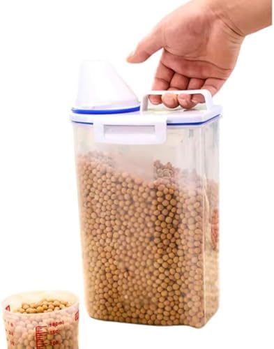 Pote Hermético Com Medidor 2,3 Litros Tampa Com Trava - Ideal par...