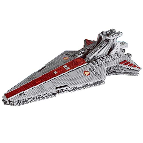 EWWEEQQ Super Star Destroyer Building Blocks Custom Building Blocks Space Destroyer Ship Model Building Set 6685 Teile…