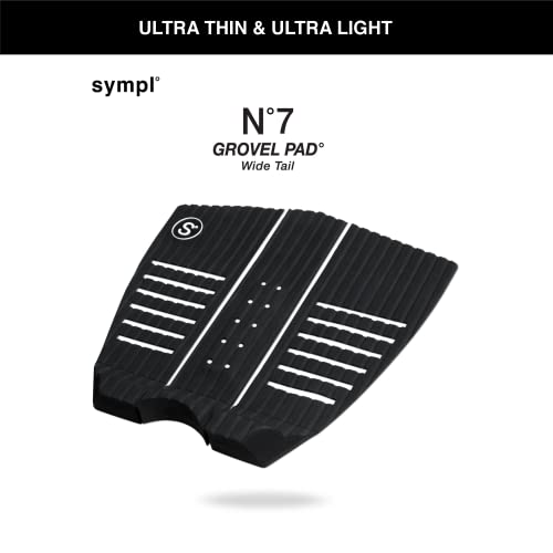 Sympl Surfboard Traction Pad • 3 Pieces • Maximum Grip, 3M Adhesive For Surfboard, Skimboard, Longboard • [ Choose Color ] (Mint) #TOP3