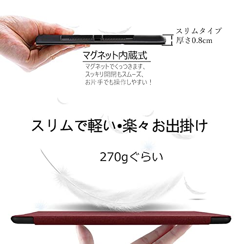 アイパッド ミニ6 ケース 薄型 iPad mini6 ケース ペン収納 iPad mini 手帳型ケース オートスリープ ACkaban iPad mini 第6世代 ケース かわいい PET保護フィルム付き アイパッドミニ6 カバー ブック型 マグネット iPad mini 6 手帳カバー 無地 ベルトなし 薄 三つ折り 合皮レザー スタンド機能 多機能 A2567 / A2568 対応 ブラック