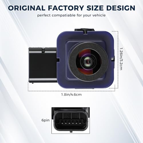Image of Rear View Backup Camera OE: FL1Z-19G490-B Fit for 2015-2017 Expedition | High Definition Image Waterproof Parking Assist Reverse Canera Replaces FL1Z-19G490-A FL1Z-19G490-B
