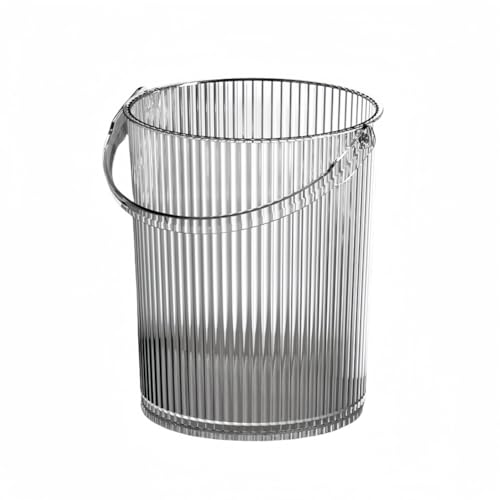 haoyunjianjiak フタ付きバケツ シリコンバケツ 蓋付き 収納便利 掃除 アウトドア 車載バケツ 釣り用バケツ 多機能 26.1×23×28.9cm 園芸 洗車 洗面 掃除 足浴 足湯 猫犬お風呂 持ち運び アウトドア (食品グレードPET材質