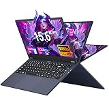 Tunhail 15.6 inch 2 in 1 Laptop, Touchscreen Laptop Core m3-8100Y (up to 3.4 GHz), Laptop 16GB RAM 512GB SSD, 1920X1080 FHD, WiFi 5 BT5.1 Backlit Keyboard, 360° Rotating Touch Screen