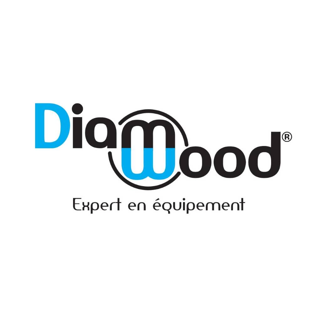 Jeu de 2 fers profilés Ht. 50 x 5,5 mm multi quart de rond M220 pour porte-outils de toupie - Diamwood Platinum