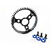 Hot Racing SJT256 Steel Spur Gear (56t 0.8 Mod)(Blue) - TRA