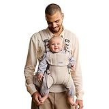 BabyBjörn Baby Carrier Harmony, Woven mélange, Light Beige | 3-in-1 Ergonomic Baby Carrier; Newborn, Facing-in, Outward-Facing, and Back Carrying Positions Supported (7-40 lbs), Newborn to Toddler