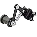 GOOFIT Black Motorcycle Adjuster Chain Tensioner Roller Replacement for Dirt Pit Bike 4 wheeler Go Kart Motorcycle