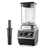 CRANDDI Professional Smoothie Blender, 80oz BPA-Free Countertop Blenders for Smoothies, Shakes & Ice Crushing, 1500W Compact Commercial Kitchen Blender with Stainless Steel Blade, 120V, K96