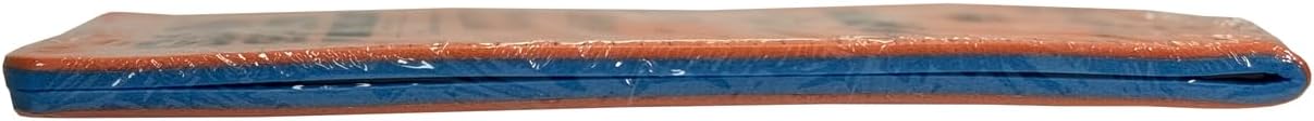 SAM Medical SAM Splint Medium Flat Fold 18" x 4.25" - Moldable Aluminum Foam Splint for Fractures, Sprains & Strains, Orange/Blue - 1 Count