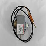 Termostato WQS93 12T de reinicio manual nominal de 20 A para instalaciones de calentadores de agua eléctricos que requieren límite de temperatura de 93 °C y durabilidad del metal