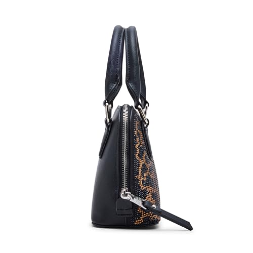 Sac à poignée strass Steve Madden Hope modèle léopard taille unique - 5