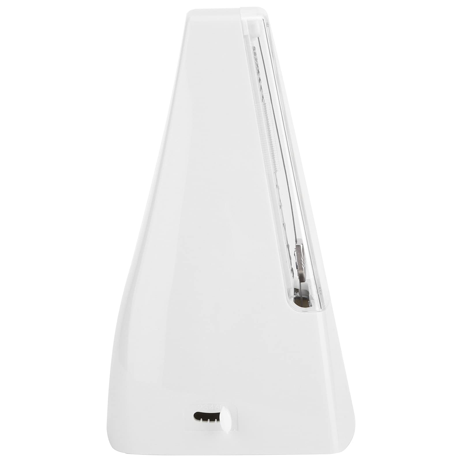Acouto Metronomo Meccanico, a Pendolo, antivibrazione, Suono Chiaro, Alta precisione, Adatto per veterani, Compatto, Versatile per Suonare Strumenti Musicali (Bianco)