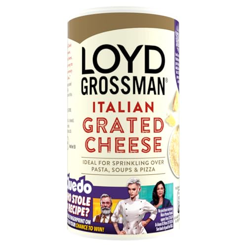 Loyd Grossman Italian Grated Cheese 80g