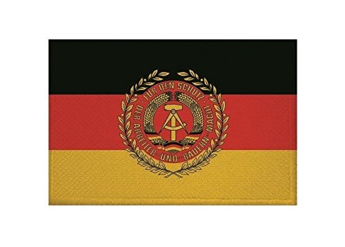 Toppa DDR Stasi Bandiera Sicurezza 9x6 Cm – Termoadesiva O Da Cucire, Alta Brillantezza - 4