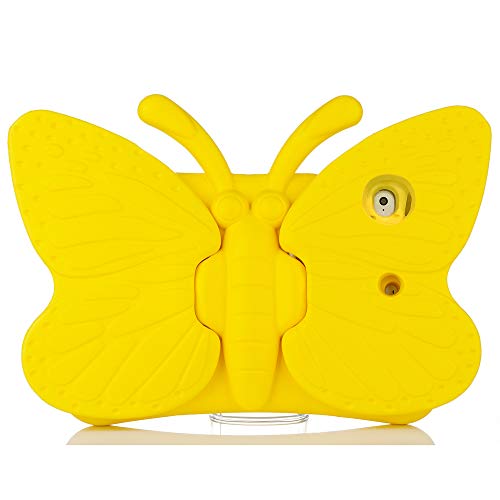 Xboun Butterfly Series Eva Shock Proof Protective Case For Apple Ipad Mini 1/Mini 2/ Mini 3/Mini 4/Mini 5/Mini 6 (Yellow) #TOP1