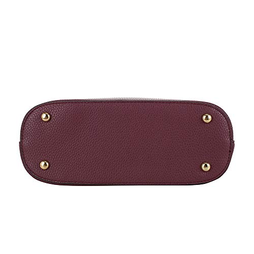 Image of SG SUGU Lunar Lightweight Medium Dome Crossbody Bag Shoulder Bag with Tassel | Zipper Pocket | Adjustable Strap