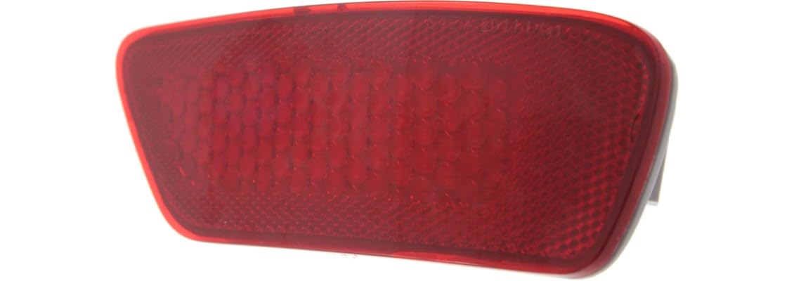 FITRITE AUTO PARTS New Rear Right Passenger Side Bumper Reflector For 2011-2017 Jeep Compass & 2011-2020 Dodge Journey, (Journey, With Fascia) CH1185100C 57010720AC CAPA