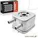 A-Premium Engine Oil Cooler Compatible with Volkswagen Passat 1998-2005 Audi A4 2002-2005 A4 Quattro 2002-2006 A6 1999-2004 A6 Quattro TT Quattro