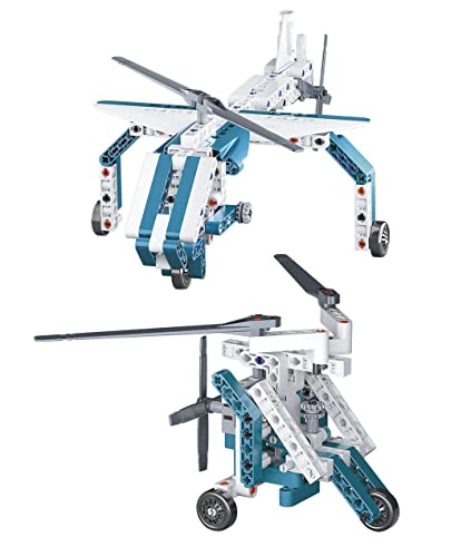 Clementoni Atelier Mécanique Avions et Hélicoptères Jeu Scientifique 52225 Taille Unique - vue 6