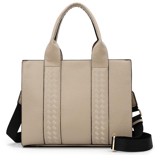 Image of DMICXEL Tote Bag Crossbody Purses for Women Shoulder Handbag PU Leather Top Handle Satchel Bags