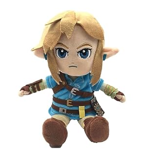 MayDee Z-lda Link Plüschtier Tears of The Kingdom Plüsch Puppen Niedlicher Stehender Link Plush Spielzeug 28cm Für Fans Geschenke, Pink