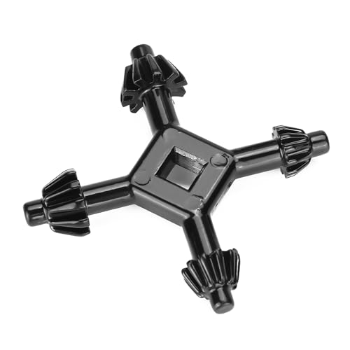 Clé de Mandrin de Perceuse, clé de Mandrin à 4 Voies en Acier pour Perceuses à Colonne, clé de Mandrin pour Perceuse à Colonne avec Quatre Tailles de clé, pour la Plupart des