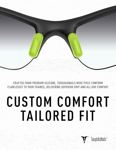 Image of ToughAsNails Replacement Nose Pads for Oakley Flak 2.0 OO9295 /Flak 2.0 XL OO9188 /Flak XS OJ9005 /Flak XXS OJ9008 Sunglasses