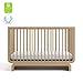 Storkcraft Santorini Deluxe 5-in-1 Convertible Crib with Bonus Toddler Guardrail (Driftwood) – GREENGUARD Gold Certified, Toddler Guardrail Included in Box, Fits Standard Crib Mattress