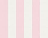 papel pared rosario Sin repetición A.S. Création papel pintado Liberté rosa blanco 10,05 m x 0,53 m 314086