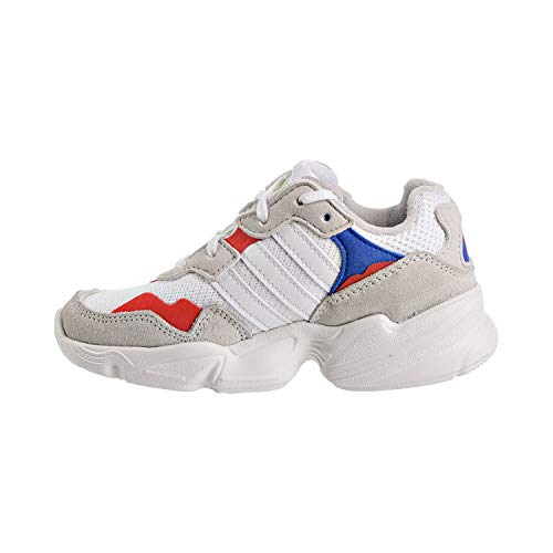 Adidas Originals Kids Yung-96 C (Little Kid) White/Crystal White/Active Red 10.5 Little Kid4