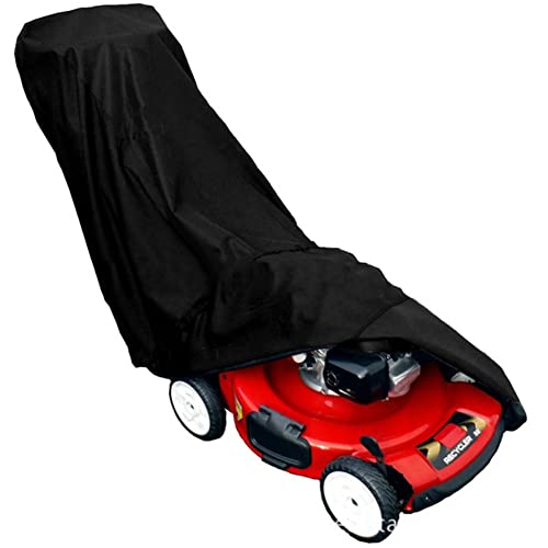 Naedien Cubierta para cortacésped para almacenamiento exterior, cubiertas para cortacésped Oxford, cubiertas grandes para cortacésped, bolsa de almacenamiento para cortacésped, funda protectora de 191