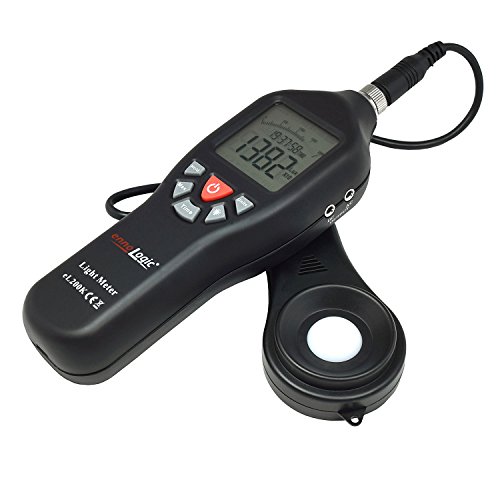 Light Meter ennoLogic eL200K – Digital Illuminance Lux Meter Photometer 0 to 200,000 Lux – Auto-Ranging, Hold, Min, Max, and Average Functions, Backlight - Thumbnail 3
