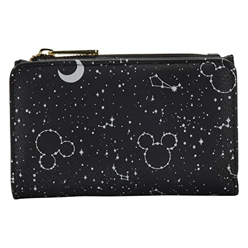 Loungefly Disney Mickey Constellation All Over Print Glow in the Dark Flap Wallet3