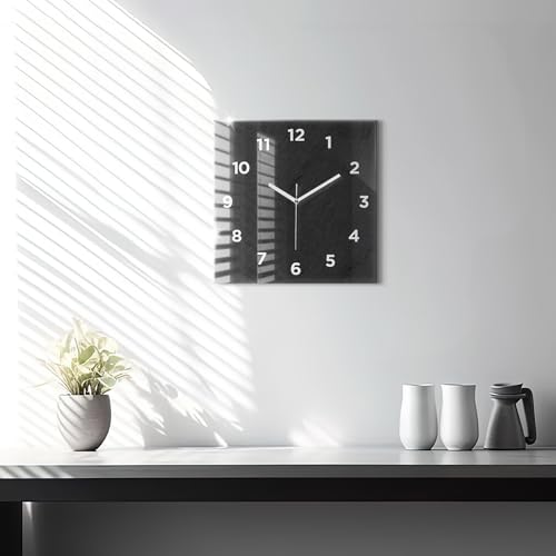Horloge murale moderne pour salon chic et bureau calme Wallfluent - 3