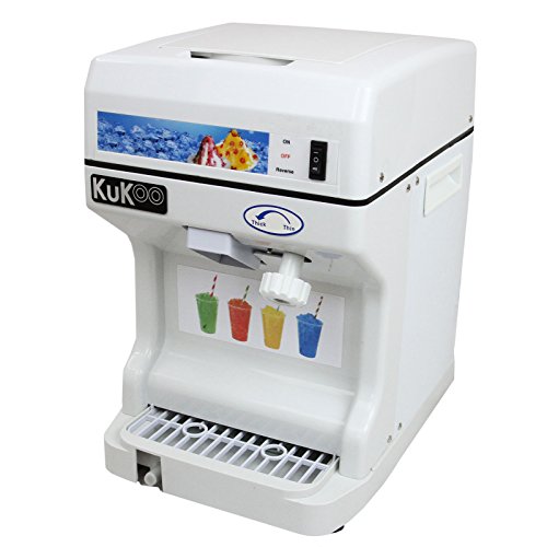KuKoo Gastro Ice Shaver Eismaschine Slusheis Wassereis Eisschnee Schneeeis Shaved Iced Eisbearbeitung Küchenmaschine – Bild 4