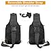 Imagen de HUNTVP Tactica Bandoleras Hombre Mochila Militar Sling Bag Mochila Bandolera Molle Bolso Pecho Hombre Impermeable Cruzada Antirrobo Bolso para Trekking Camping Acampar Senderismo
