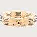 Meinl Percussion Artisan Edition Tambourine with Hammered Nickel Plated Steel Jingles, Triple Row-NOT Made in China-8