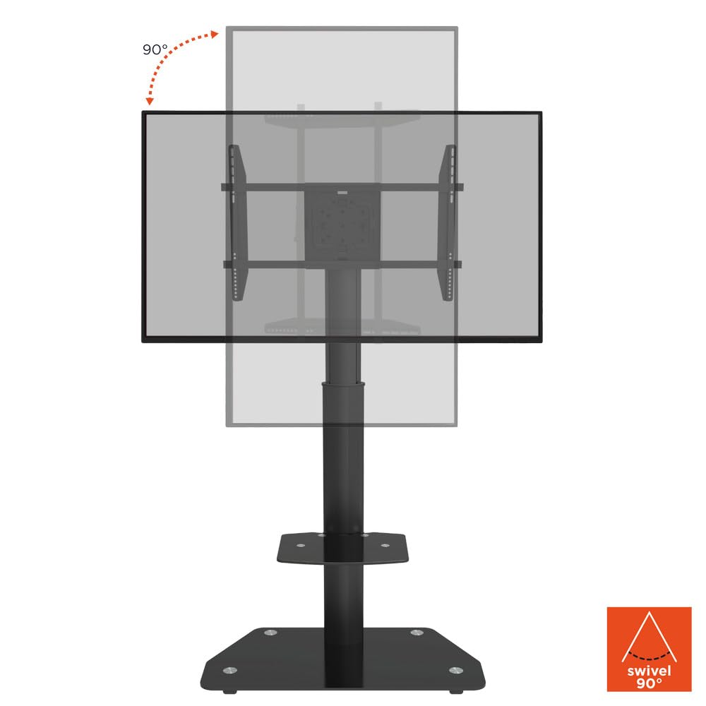 celexon Pro Displayständer/Rollwagen Portrait | 32-70" | verstellbar 64cm