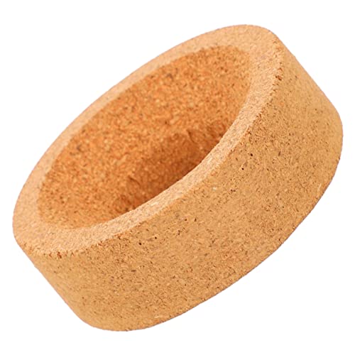 FUNOMOCYA Flask Holder Cork Rings Rod Building Friction Labs Holder Flask Support Cork Stand Lab Flask Base Round Bottom Flask Support Science Experiment Supplies Flask Seat Cork Flask Stand