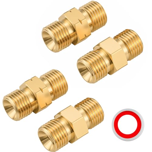 Tsinghwang 2 Sets Welding Hose Coupler Adapter Set, 9/16