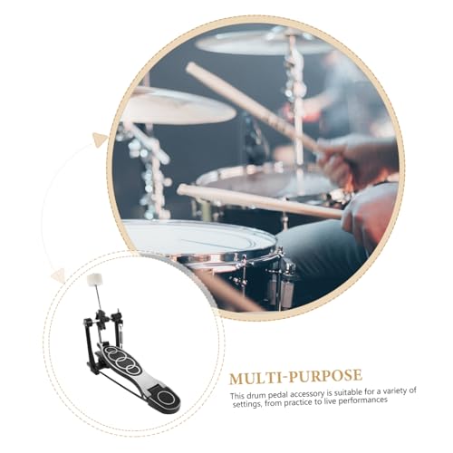 Pedal único de bombo para batería accesorio de reemplazo miniatura 2