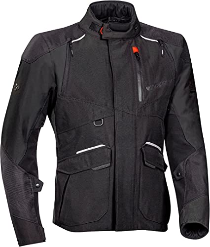 Veste moto textile Ixon Balder noire taille S blouson motard polyvalent