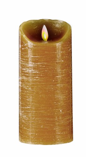 Mystique Flameless Candle, Taupe 7