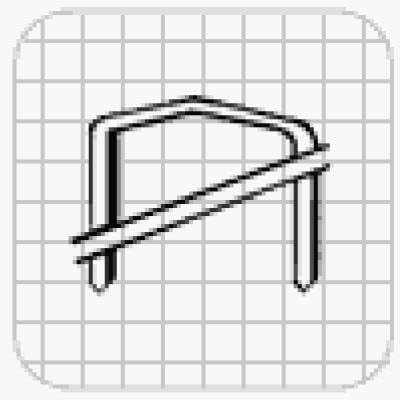 Stanley Bostitch STCR5019-3-8-1M 0.38 in. Staple - 1000 Pack